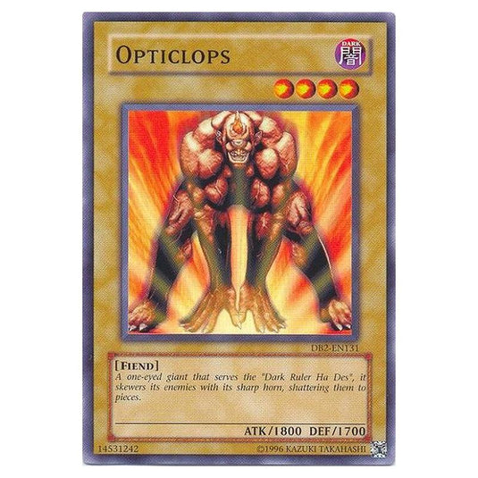 Yu-Gi-Oh! - Dark Beginning 2 - Opticlops (Common) DB2-EN131