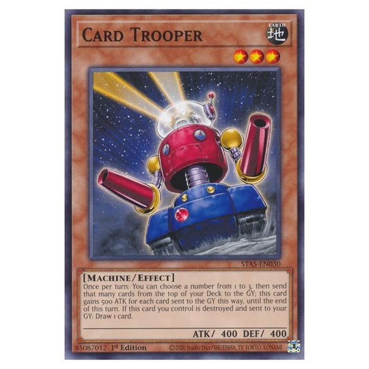 Yu-Gi-Oh! - 2-Player Starter Set - Card Trooper (Common) STAS-EN030