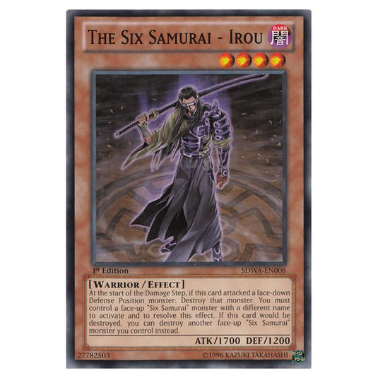 yugioh level 1 deck Yu-Gi-Oh! - Samurai Warlords Structure Deck - The Six Samurai