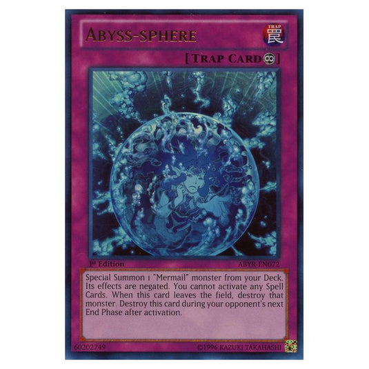 Yu-Gi-Oh! - Abyss Rising - Abyss-sphere (Ultra Rare) ABYR-EN072