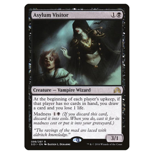 Magic the Gathering - Shadows over Innistrad - Asylum Visitor - 99/297