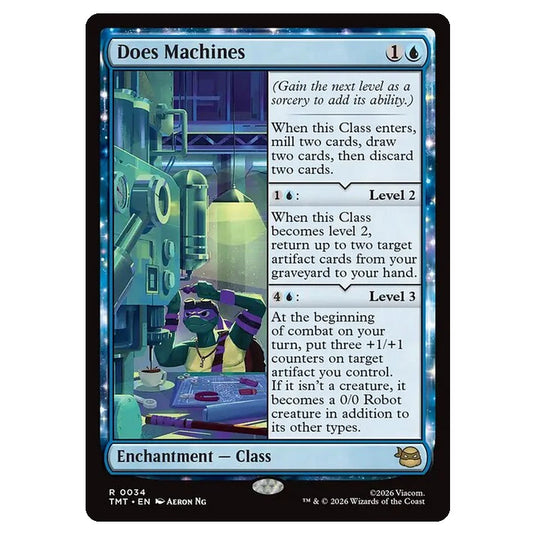 Magic The Gathering - Teenage Mutant Ninja Turtles - Does Machines - 0034