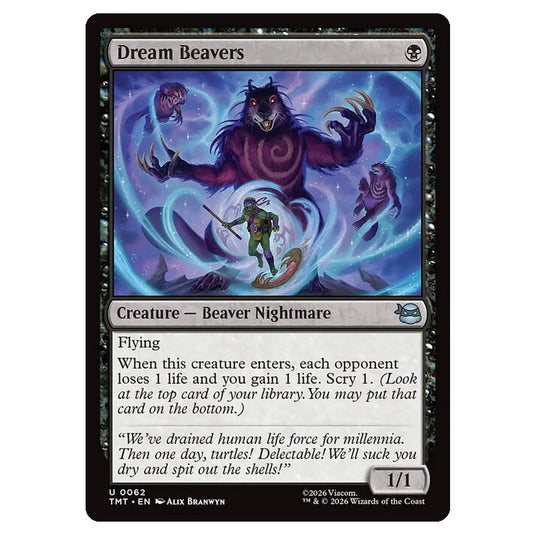 Magic The Gathering - Teenage Mutant Ninja Turtles - Dream Beavers - 0062