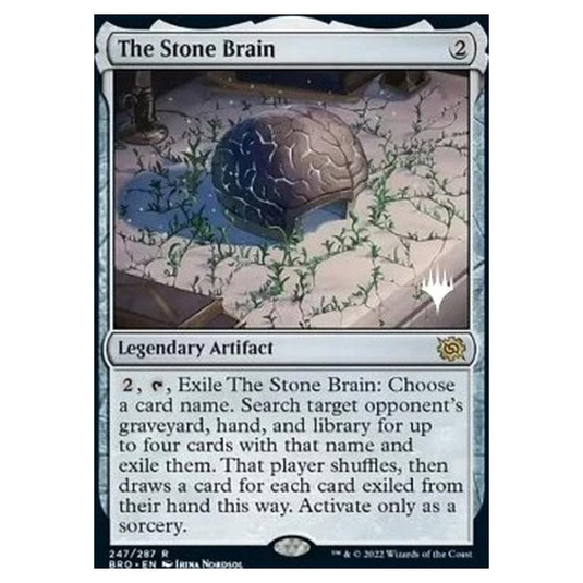 Magic The Gathering - The Brothers' War Promos - The Stone Brain - 247/287