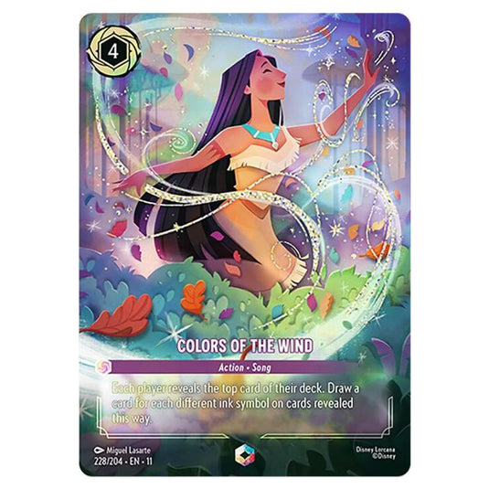 Lorcana - Winterspell - Colors of the Wind (Enchanted) - 228/204