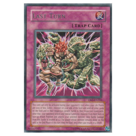 Yu-Gi-Oh! - Dark Beginning 2 - Last Turn (Rare) DB2-EN206