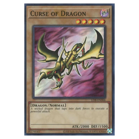 Yu-Gi-Oh! - Legend of Blue Eyes White Dragon (25th Anniversary Edition) - Curse of Dragon (Super Rare) - LOB25-EN066