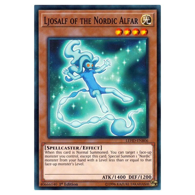 Yu-Gi-Oh! - Legendary Hero Decks - Ljosalf of the Nordic Alfar (Common