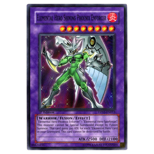 Yu-Gi-Oh! - Duelist Pack - Aster Phoenix - Elemental HERO Shining Phoenix Enforcer (Super Rare) DP05-EN013