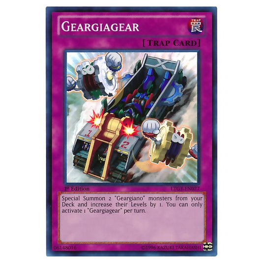 Yu-Gi-Oh! - Lord of the Tachyon Galaxy - Geargiagear (Super Rare) LTGY-EN077