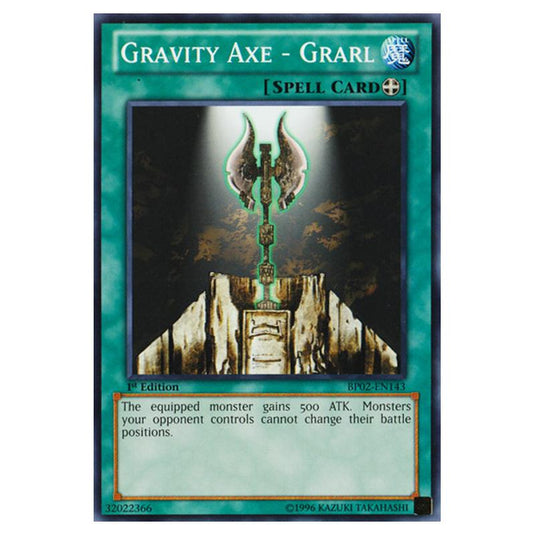 Yu-Gi-Oh! - Battle Pack 2 - War of the Giants - Gravity Axe - Grarl (Common) BP02-EN143
