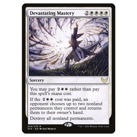 Magic The Gathering - Strixhaven: School Of Mages - Devastating Mastery - 14/275 (Foil)