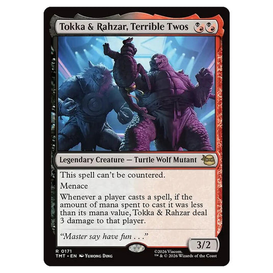 Magic The Gathering - Teenage Mutant Ninja Turtles - Tokka & Rahzar, Terrible Twos - 0171