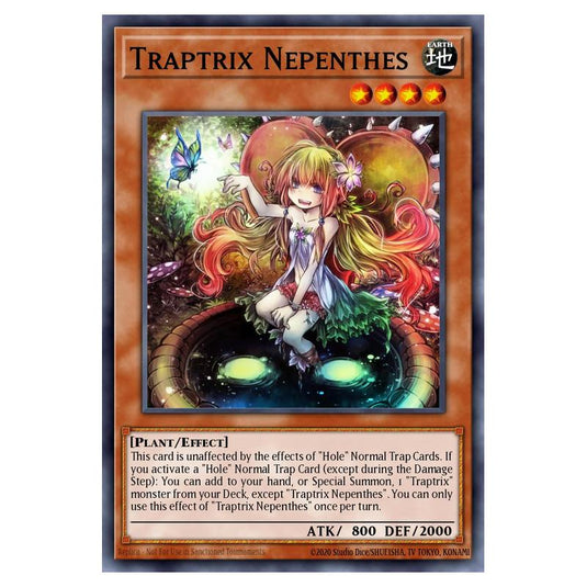 Yu-Gi-Oh! - 2014 Mega-Tin Mega Pack - Traptrix Nepenthes (Common) MP14-EN087