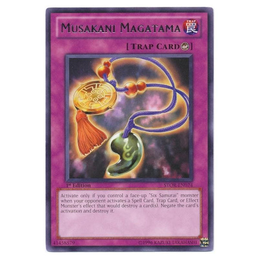 Yu-Gi-Oh! - Storm of Ragnarok - Musakani Magatama (Rare) STOR-EN074