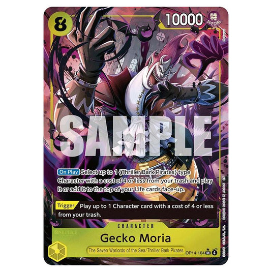 One Piece - OP14 - The Azure Sea's Seven - Gecko Moria - OP14-104a