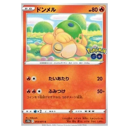 Pokemon - Pokémon GO Enhanced Expansion Pack - Numel - 013/071