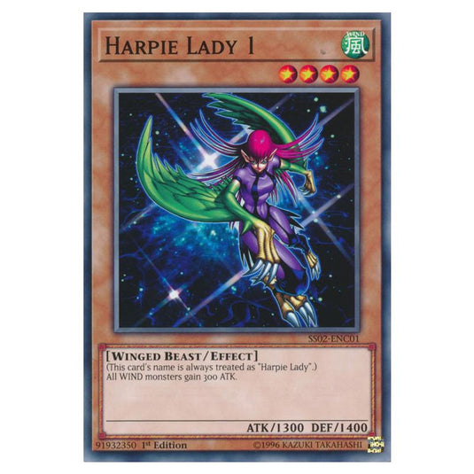 Yu-Gi-Oh! - Speed Duel Starter Decks - Duelists of Tomorrow - Harpie Lady 1 (Common) SS02-ENC01