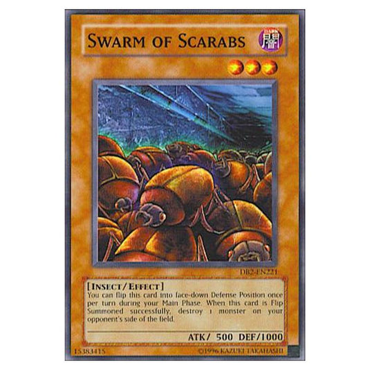 Yu-Gi-Oh! - Dark Beginning 2 - Swarm of Scarabs (Common) DB2-EN221
