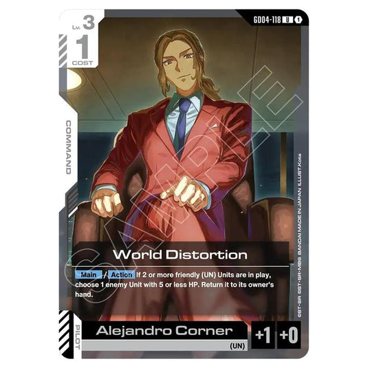 Gundam Card Game - GD-04: Phantom Aria - World Distortion (U) - GD04-118