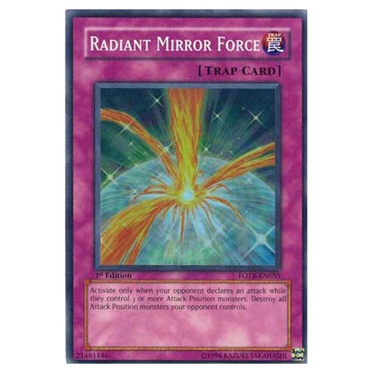 Yu-Gi-Oh! - Force of the Breaker - Radiant Mirror Force (Super Rare) FOTB-EN055