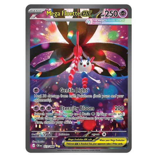 Pokemon - Mega Evolution - Chaos Rising - Mega Floette ex - 117/086