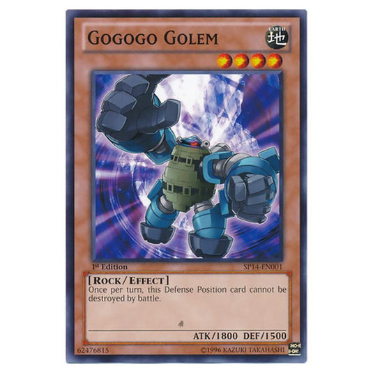Yu-Gi-Oh! - Star Pack 2014 - Gogogo Golem (Common) SP14-EN001