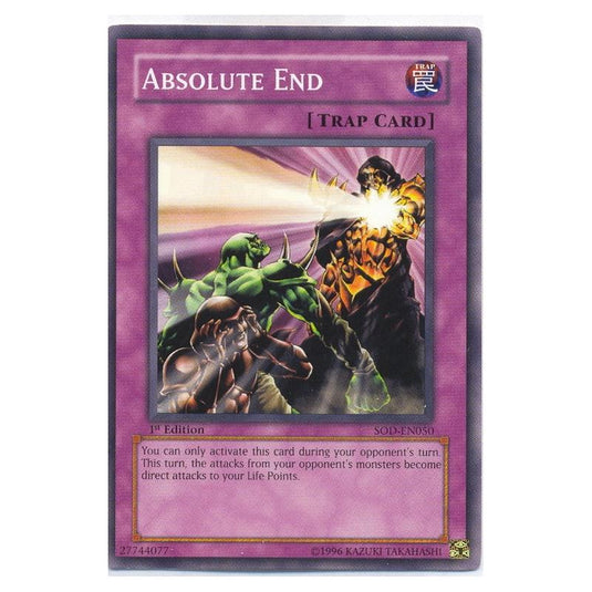 Yu-Gi-Oh! - Soul of the Duelist - Absolute End (Common) SOD-EN050