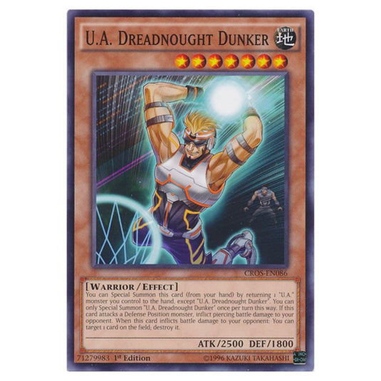 Yu-Gi-Oh! - Crossed Souls - U.A. Dreadnought Dunker (Common) CROS-EN086