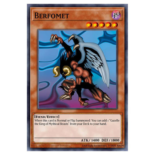 Yu-Gi-Oh! - Yugi's Legendary Decks - Berfomet (Common) YGLD-ENB09
