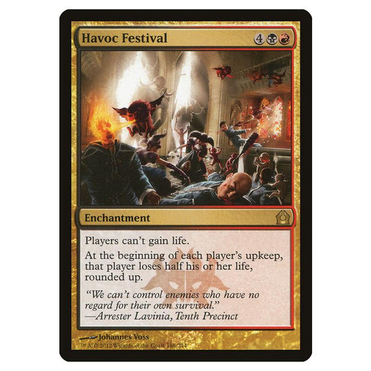 Magic The Gathering - Return To Ravnica - Havoc Festival - 166/274 (Foil)