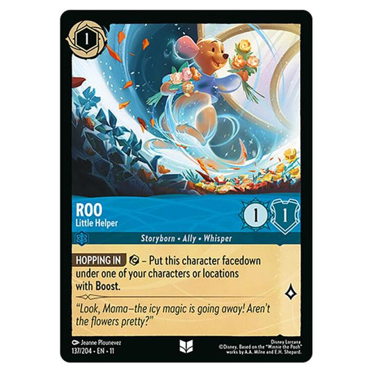 Lorcana - Winterspell - Roo - Little Helper (Uncommon) - 137/204