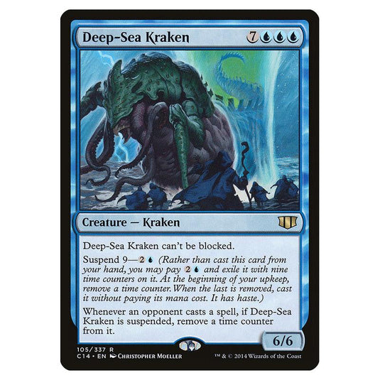 Magic The Gathering - Commander 2014 - Deep-sea Kraken - 105
