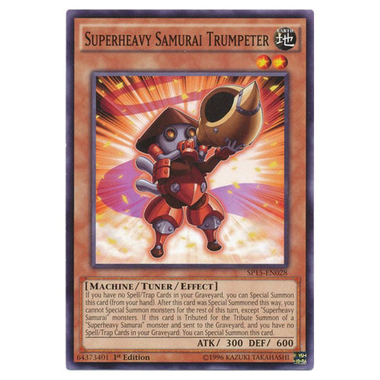 Yu-Gi-Oh! - Star Pack ARC-V - Superheavy Samurai Trumpeter (Common) SP15-EN028