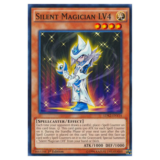 Yu-Gi-Oh! - Legendary Decks II - Silent Magician LV4 (Common) LDK2-ENY14