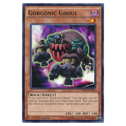 Yu-Gi-Oh! - 2014 Mega-Tin Mega Pack - Gorgonic Ghoul (Common) MP14-EN194