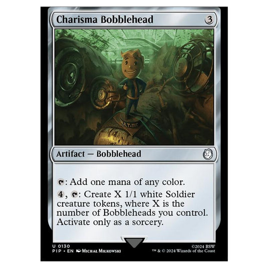 Magic The Gathering - Universes Beyond - Fallout - Charisma Bobblehead - 0130