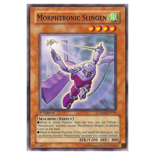 Yu-Gi-Oh! - Crimson Crisis - Morphtronic Slingen (Common) CRMS-EN018