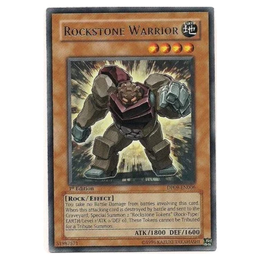 Yu-Gi-Oh! - Duelist Pack - Yusei Fudo 2 - Rockstone Warrior (Rare) - DP09-EN006