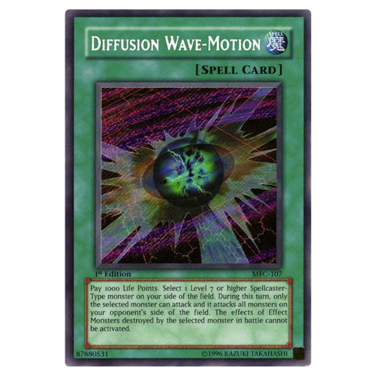 Yu-Gi-Oh! - Magician\'s Force - Diffusion Wave-Motion (Secret Rare) MFC-107