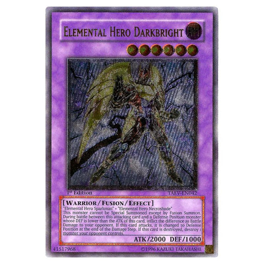 Yu-Gi-Oh! - Tactical Evolution - Elemental HERO Darkbright (Ultimate Rare) TAEV-EN042