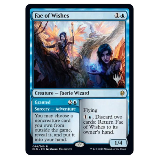 Magic The Gathering - Throne of Eldraine Promos - Fae of Wishes // Granted - 044/269