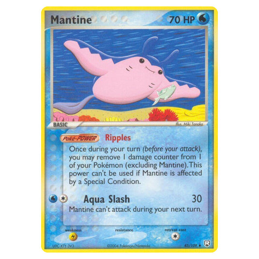 Pokemon - EX Team Rocket Returns - Mantine - 045/109