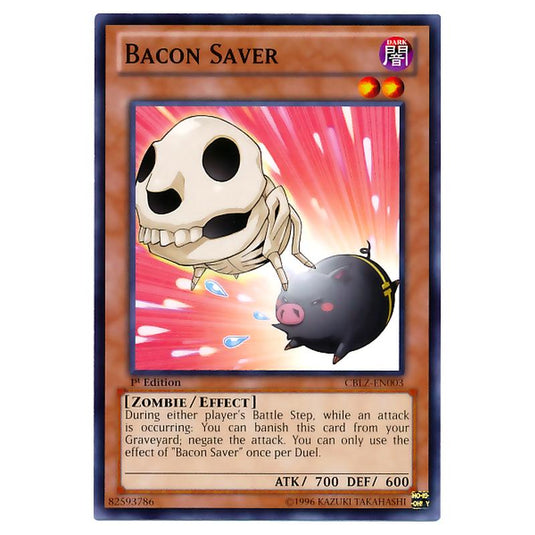 Yu-Gi-Oh! - Cosmo Blazer - Bacon Saver (Common) CBLZ-EN003