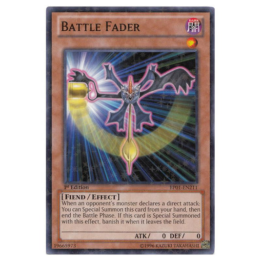 Yu-Gi-Oh! - Battle Pack - Epic Dawn - Battle Fader (Starfoil Rare) BP01-EN211