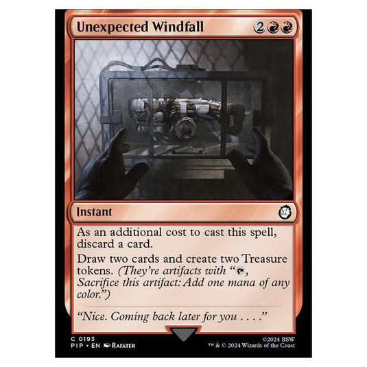 Magic The Gathering - Universes Beyond - Fallout - Unexpected Windfall - 0193