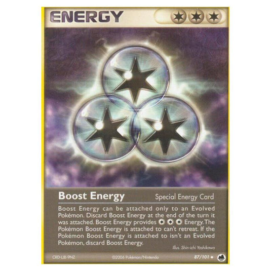 Pokemon - EX Dragon Frontiers - Boost Energy - 087