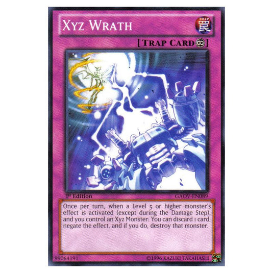 Yu-Gi-Oh! - Galactic Overlord - Xyz Wrath (Common) GAOV-EN089