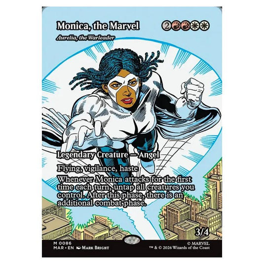 Magic The Gathering - Marvel Universe - Aurelia, the Warleader - 0086