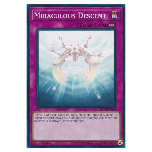 Yu-Gi-Oh! - Structure Deck - Wave of Light - Miraculous Descent (Common) SR05-EN033